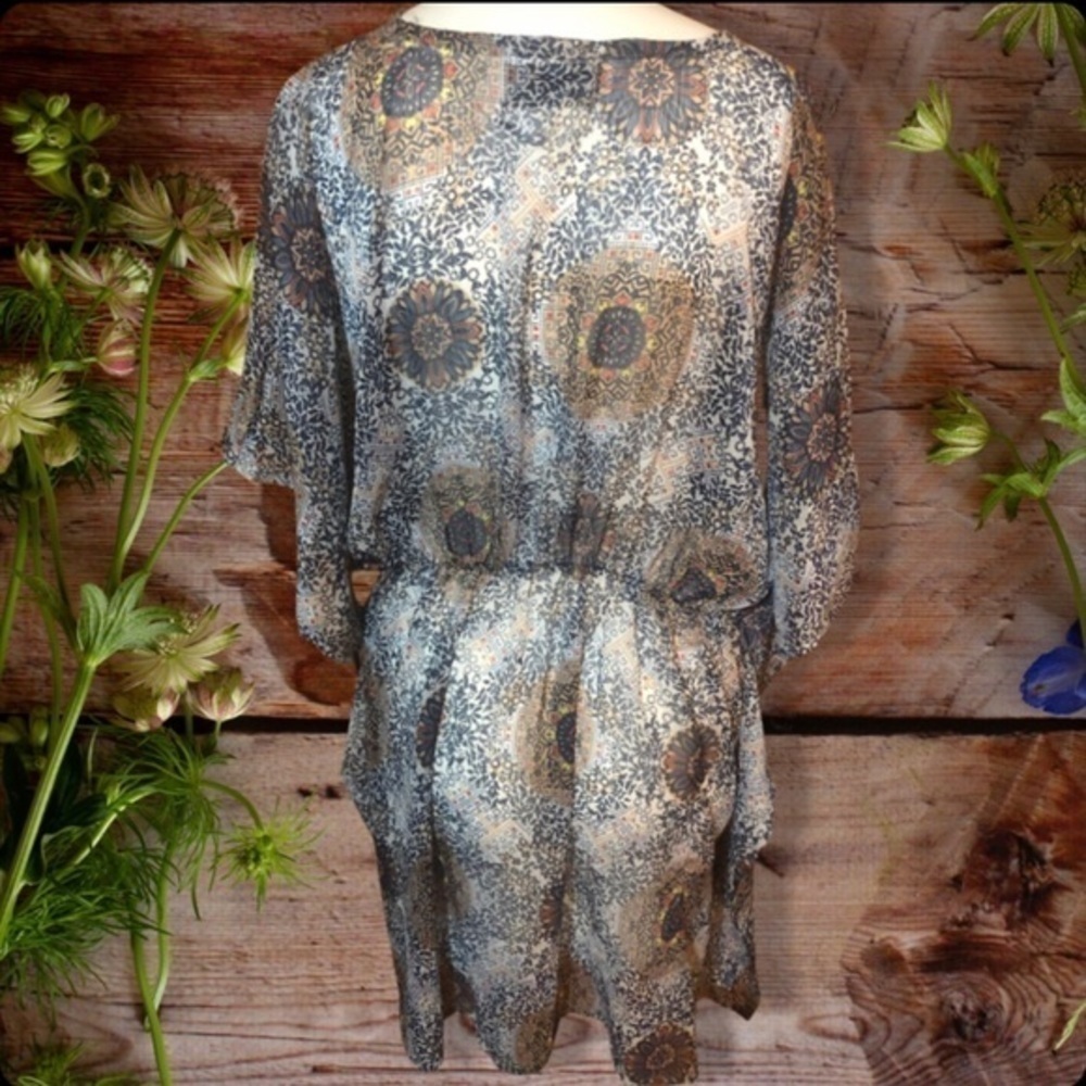 Azur Plus Size STUNNING Cover Up Or Kimono. NWT Plus Size O/S Fits Most - Picture 2 of 5